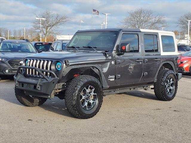 used 2018 Jeep Wrangler Unlimited car, priced at $24,500