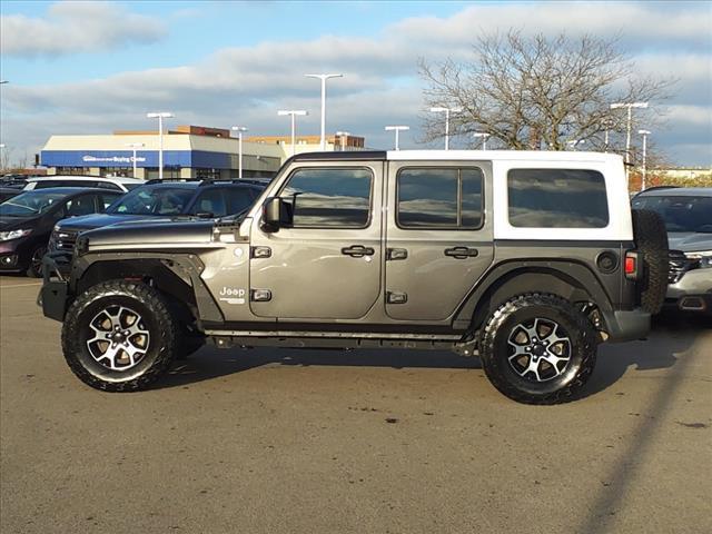 used 2018 Jeep Wrangler Unlimited car, priced at $24,500