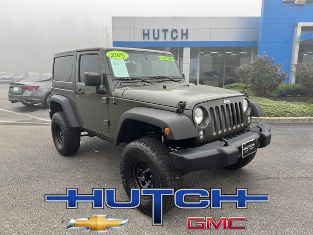used 2016 Jeep Wrangler car, priced at $17,584