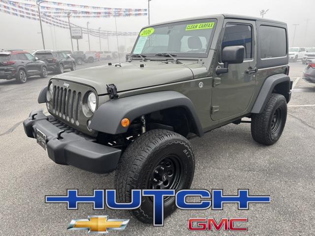 used 2016 Jeep Wrangler car, priced at $17,584