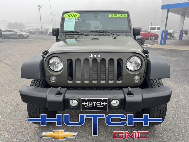 used 2016 Jeep Wrangler car, priced at $17,584