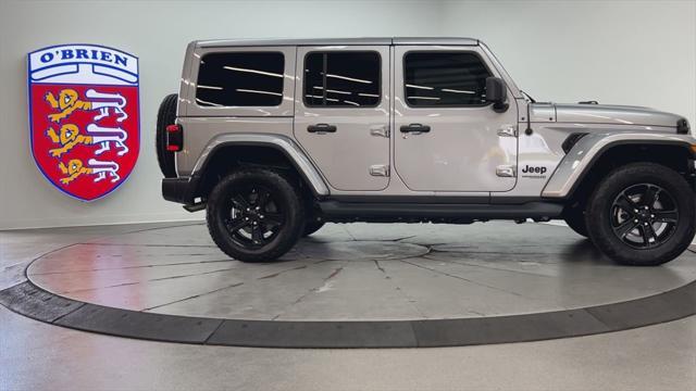 used 2021 Jeep Wrangler Unlimited car, priced at $34,100