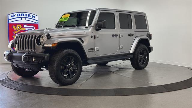 used 2021 Jeep Wrangler Unlimited car, priced at $34,100