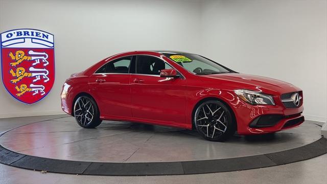 used 2018 Mercedes-Benz CLA 250 car, priced at $17,700