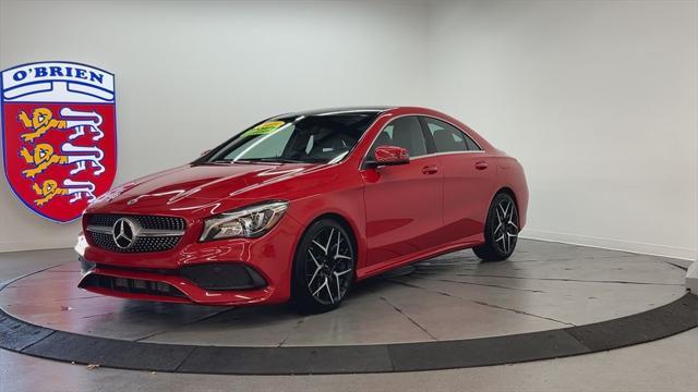 used 2018 Mercedes-Benz CLA 250 car, priced at $17,700