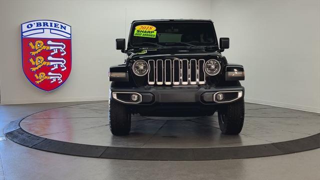 used 2018 Jeep Wrangler Unlimited car, priced at $28,000