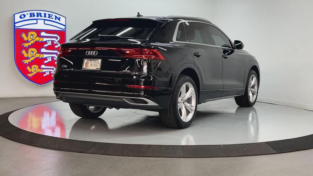 used 2022 Audi Q8 car, priced at $39,500