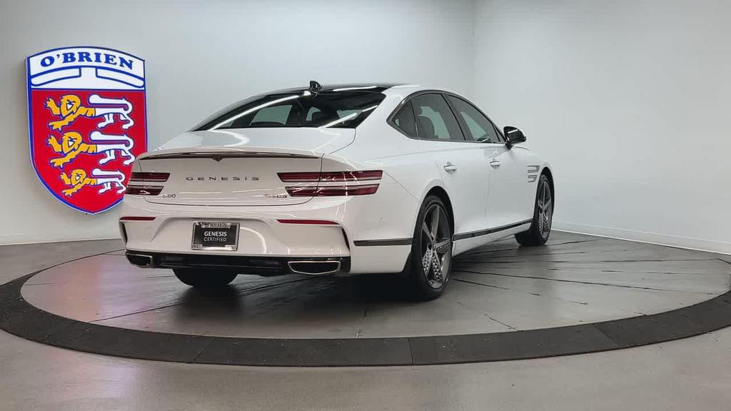 used 2024 Genesis G80 car, priced at $54,900