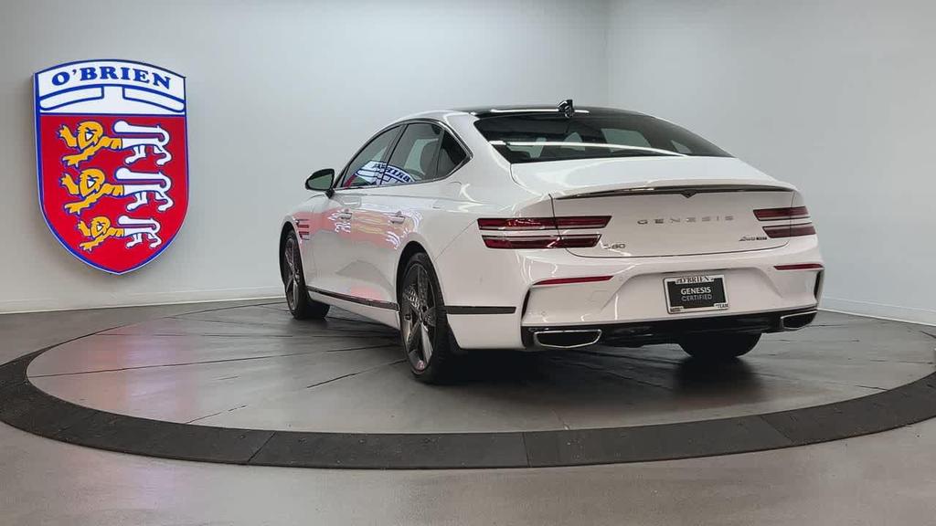 used 2024 Genesis G80 car, priced at $54,900