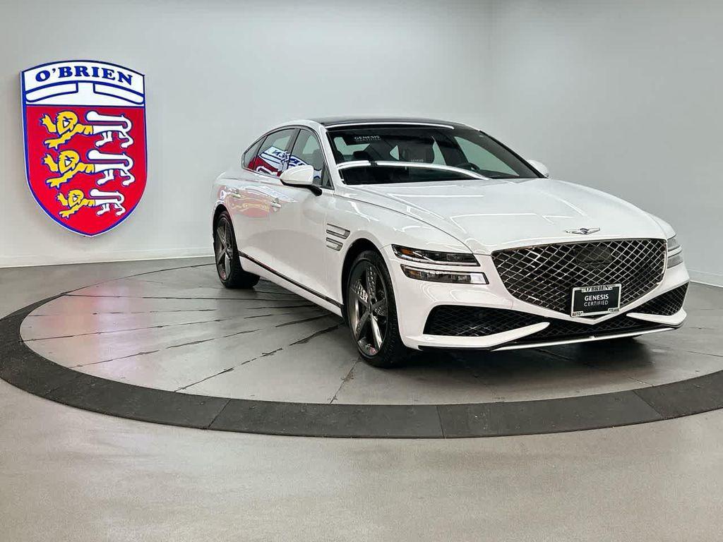used 2024 Genesis G80 car, priced at $54,900