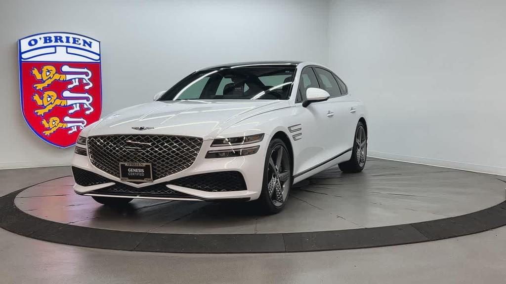 used 2024 Genesis G80 car, priced at $54,900