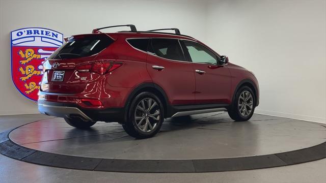 used 2018 Hyundai Santa Fe Sport car, priced at $12,900