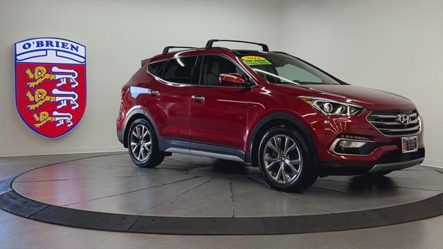 used 2018 Hyundai Santa Fe Sport car, priced at $12,900