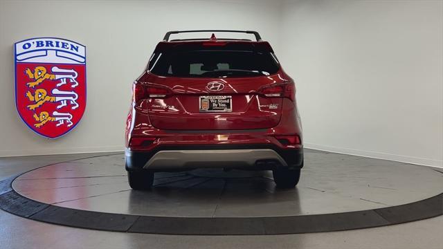 used 2018 Hyundai Santa Fe Sport car, priced at $12,900