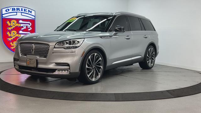 used 2020 Lincoln Aviator car, priced at $33,600