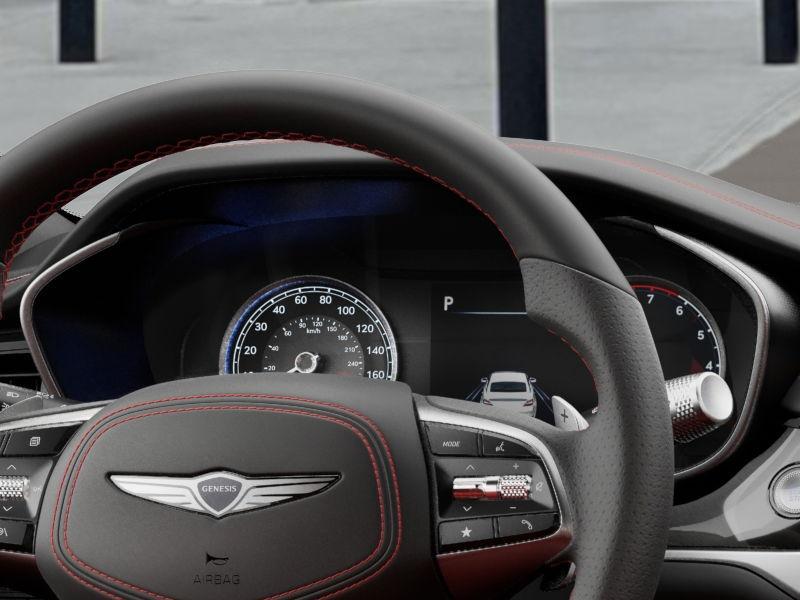 new 2025 Genesis G70 car, priced at $57,509