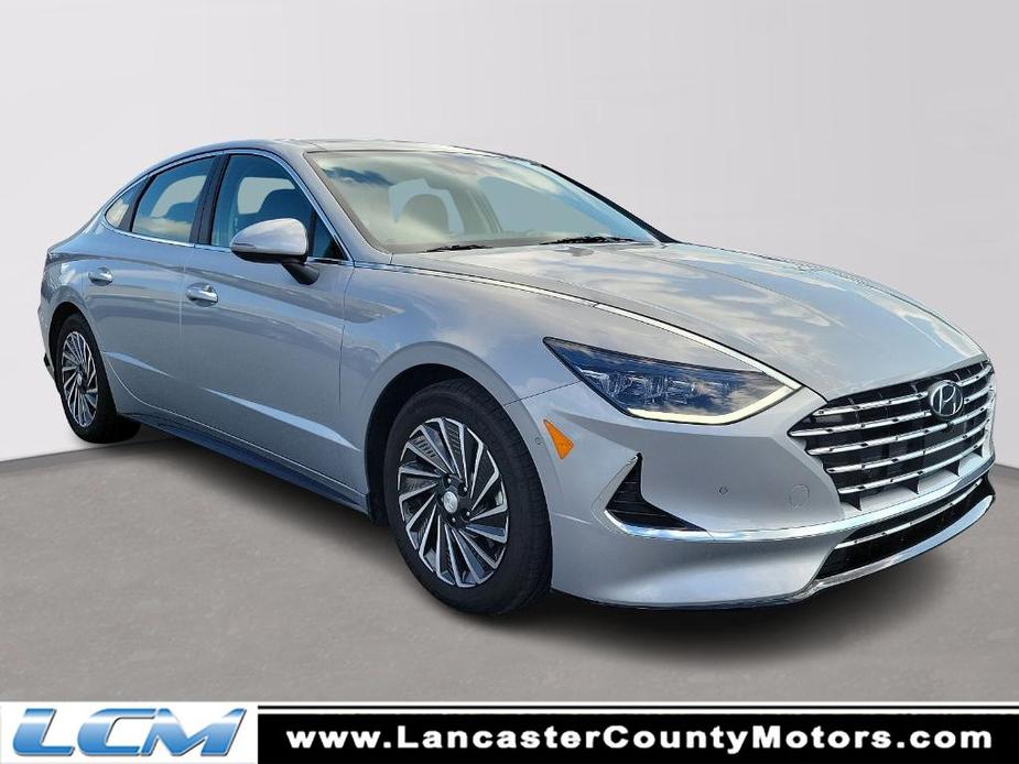 used 2023 Hyundai Sonata Hybrid car, priced at $28,498