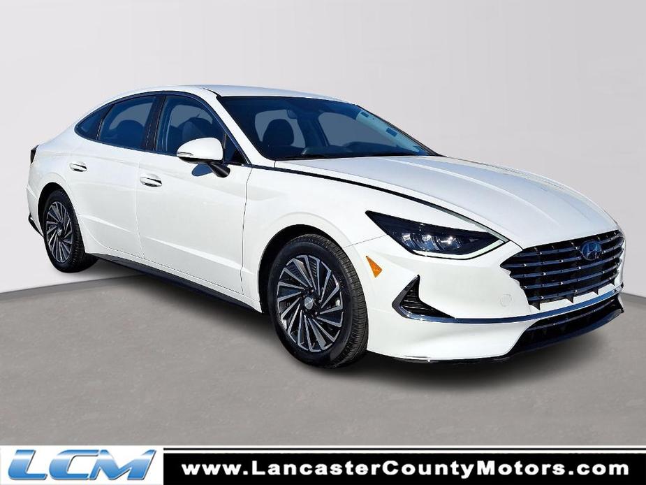 used 2021 Hyundai Sonata Hybrid car, priced at $20,995