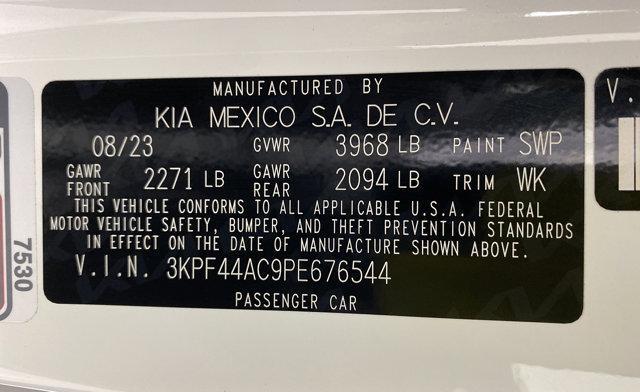 used 2023 Kia Forte car, priced at $23,987