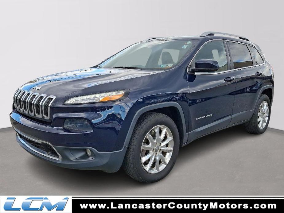 used 2015 Jeep Cherokee car, priced at $12,498