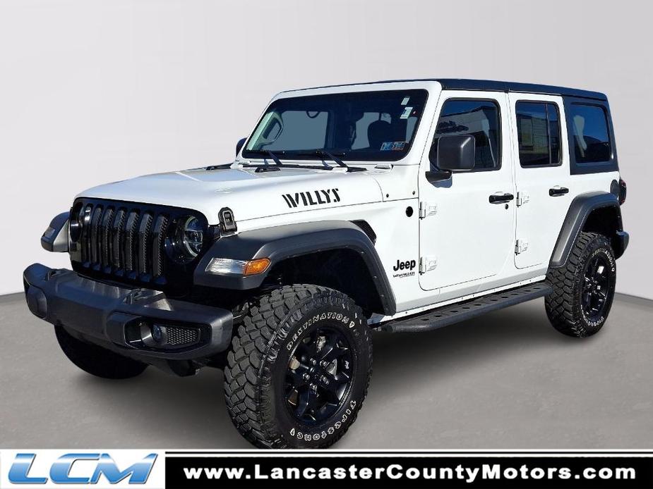 used 2021 Jeep Wrangler Unlimited car, priced at $31,505