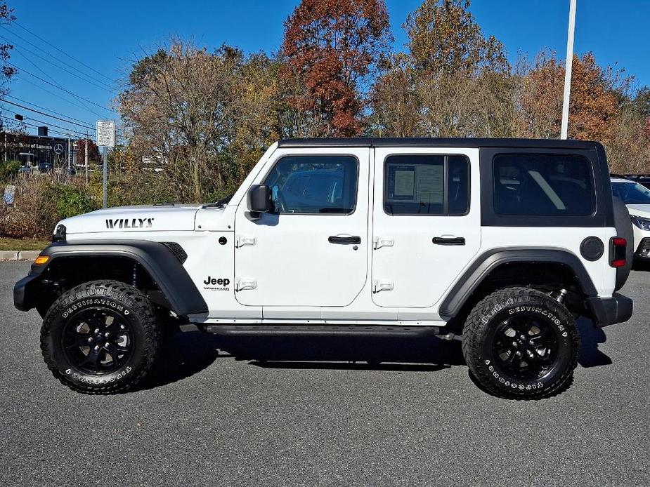 used 2021 Jeep Wrangler Unlimited car, priced at $31,505