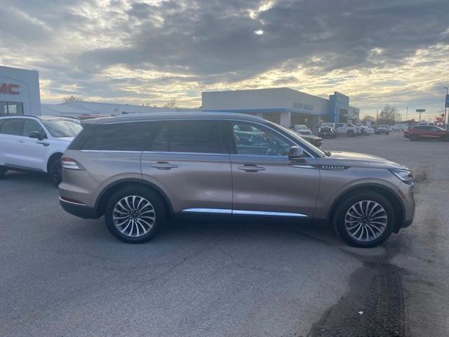 used 2021 Lincoln Aviator car, priced at $49,114