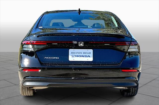 new 2025 Honda Accord car, priced at $29,390