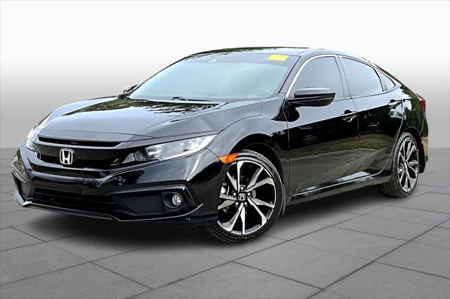 used 2021 Honda Civic car, priced at $19,400