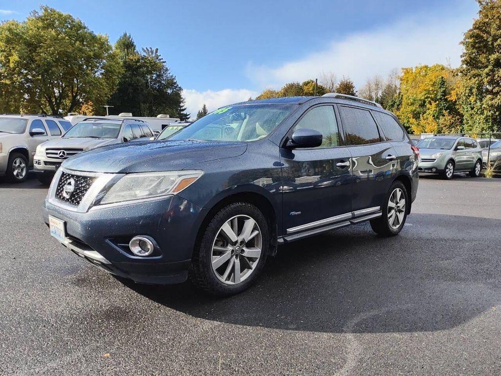 used 2014 Nissan Pathfinder Hybrid car, priced at $6,995