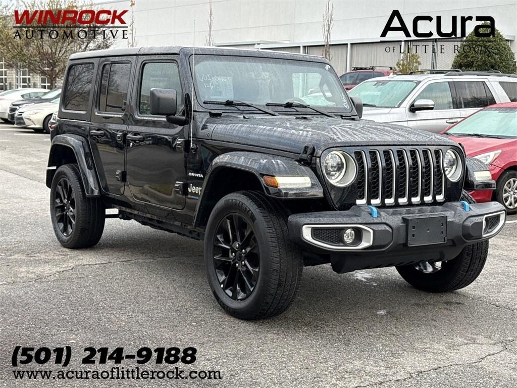 used 2023 Jeep Wrangler 4xe car, priced at $27,500