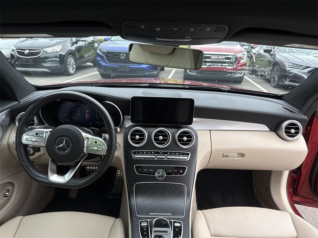 used 2021 Mercedes-Benz C-Class car, priced at $30,000