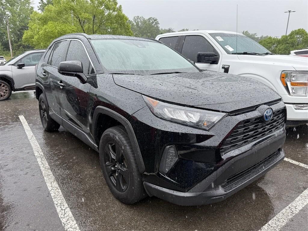 used 2022 Toyota RAV4 Hybrid car, priced at $28,000