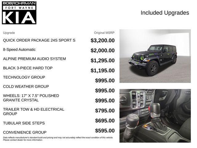 used 2018 Jeep Wrangler Unlimited car, priced at $23,569