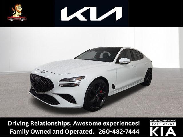 used 2022 Genesis G70 car, priced at $26,980