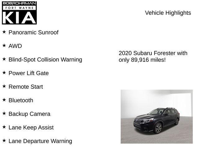 used 2020 Subaru Forester car, priced at $20,129