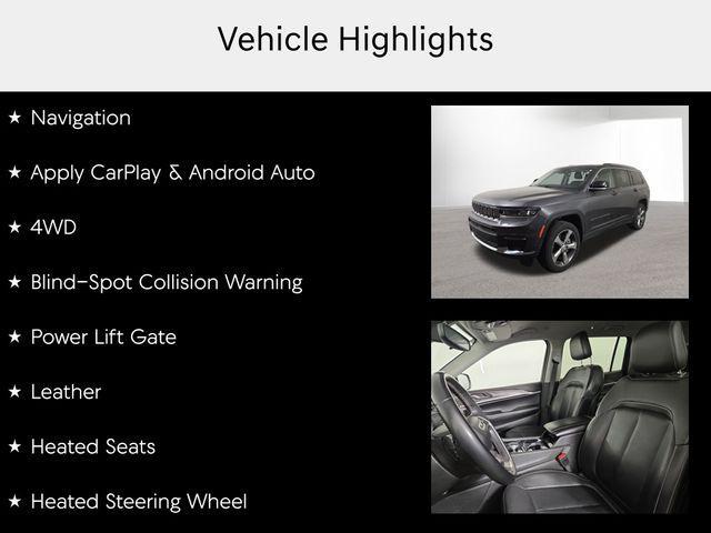 used 2022 Jeep Grand Cherokee L car, priced at $32,858