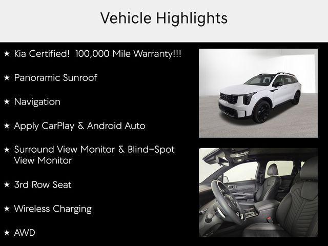 used 2025 Kia Sorento car, priced at $41,913