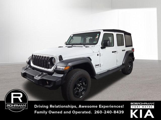 used 2024 Jeep Wrangler car, priced at $30,673