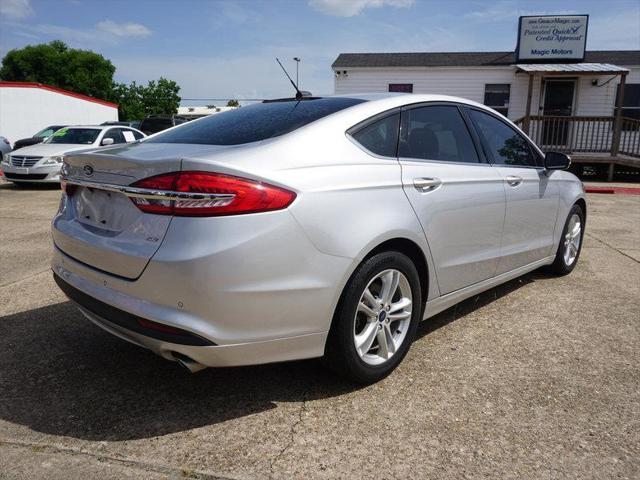 used 2018 Ford Fusion car, priced at $15,900