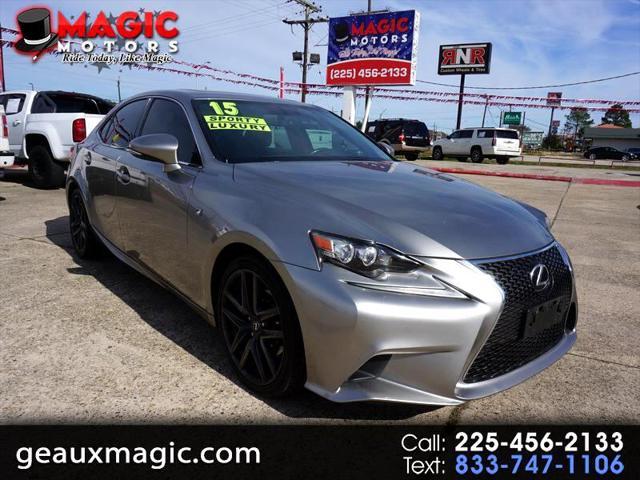 used 2015 Lexus IS 250 car, priced at $21,770