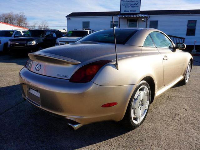 used 2003 Lexus SC 430 car, priced at $14,900