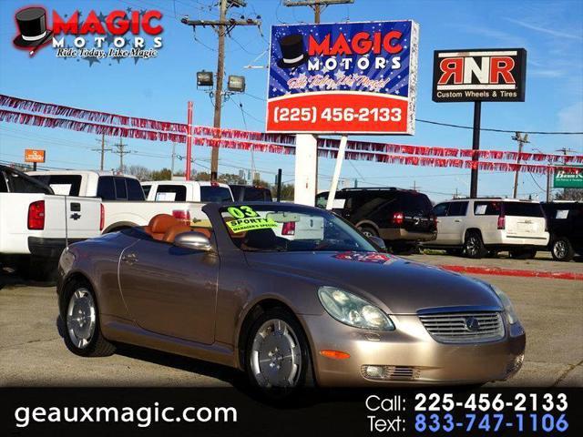 used 2003 Lexus SC 430 car, priced at $14,900