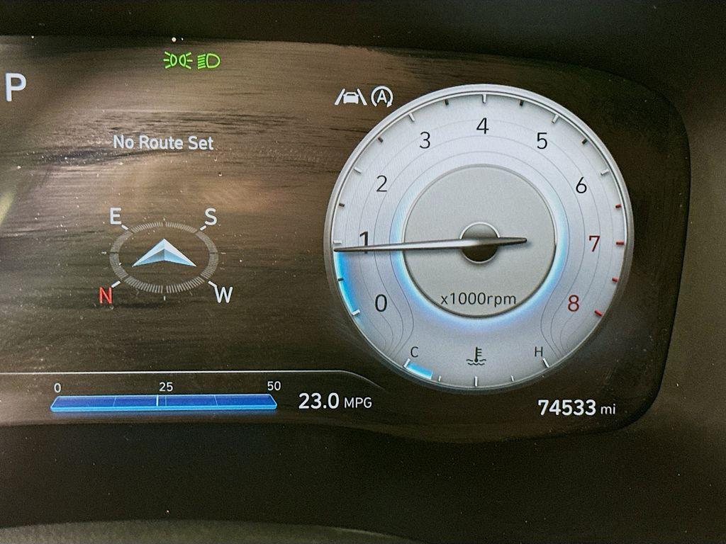 used 2022 Hyundai Santa Fe car, priced at $23,100