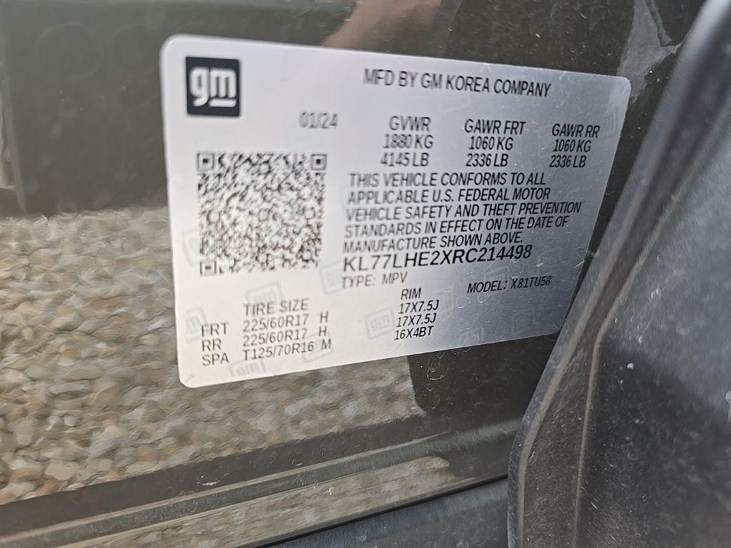 used 2024 Chevrolet Trax car, priced at $22,276