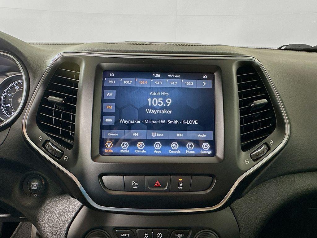 used 2021 Jeep Cherokee car, priced at $17,705