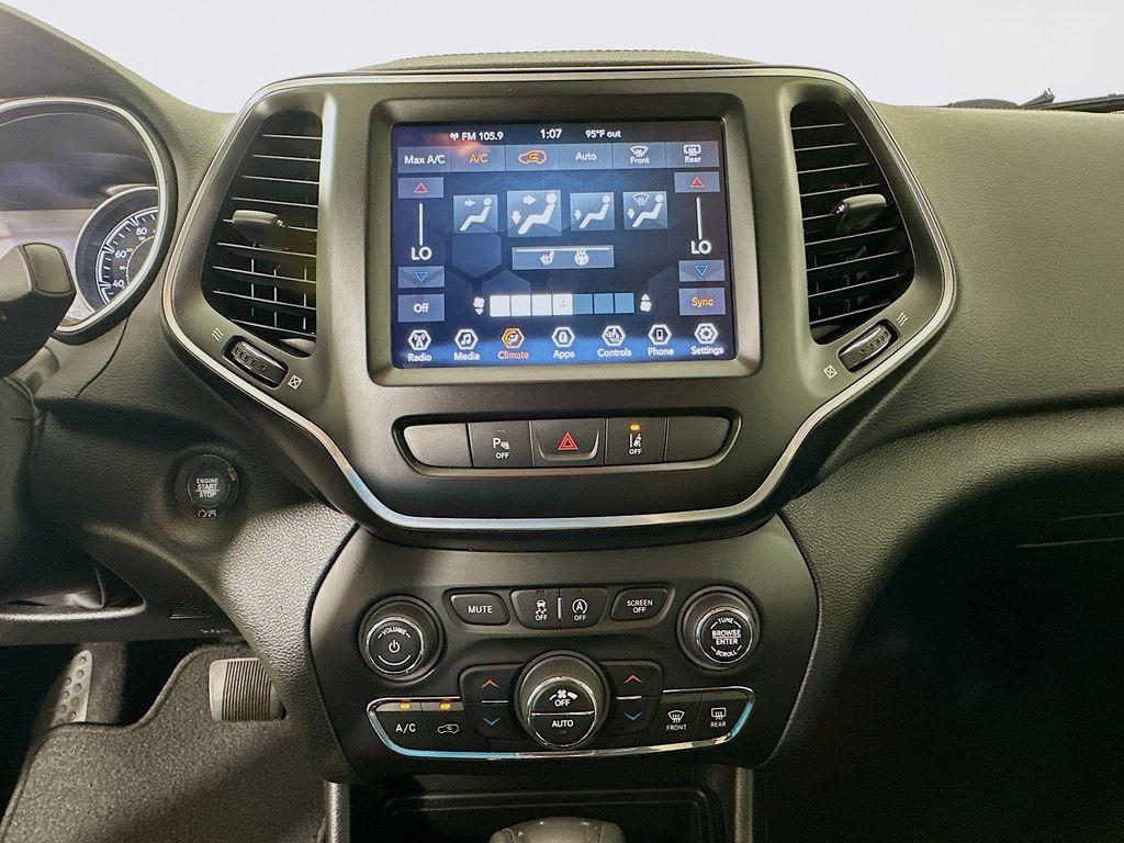 used 2021 Jeep Cherokee car, priced at $17,705