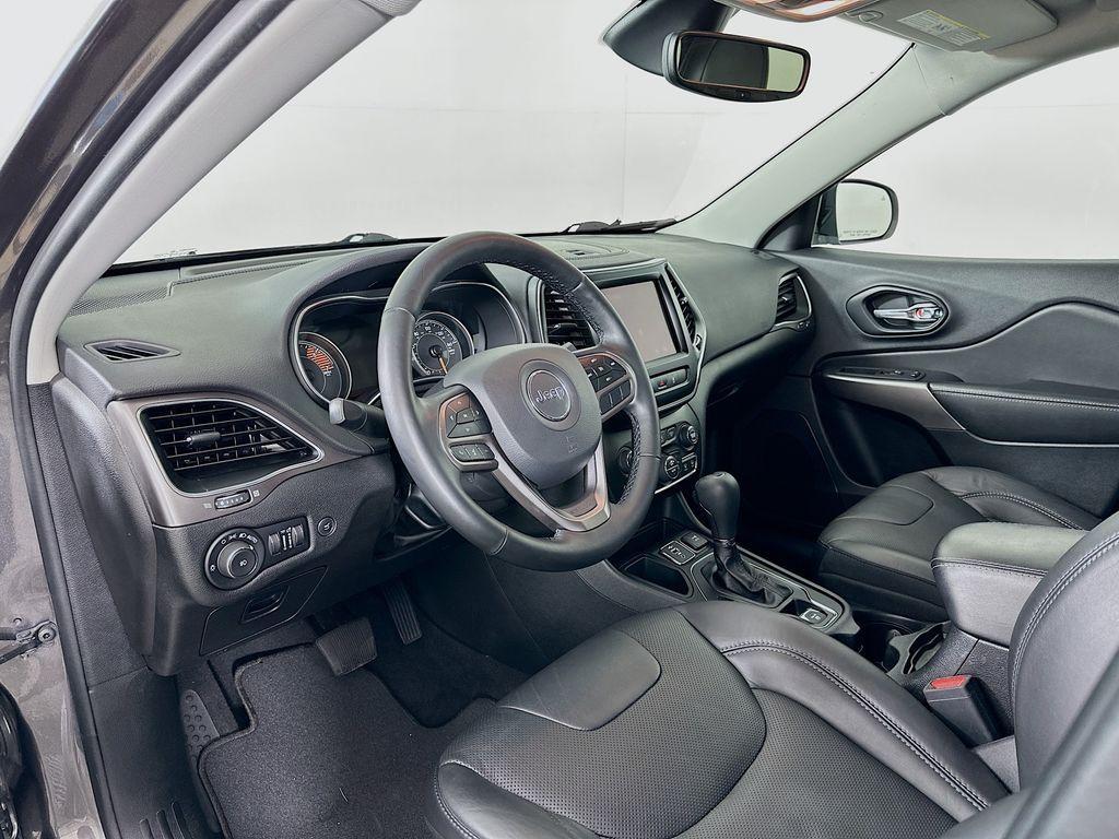 used 2021 Jeep Cherokee car, priced at $17,705