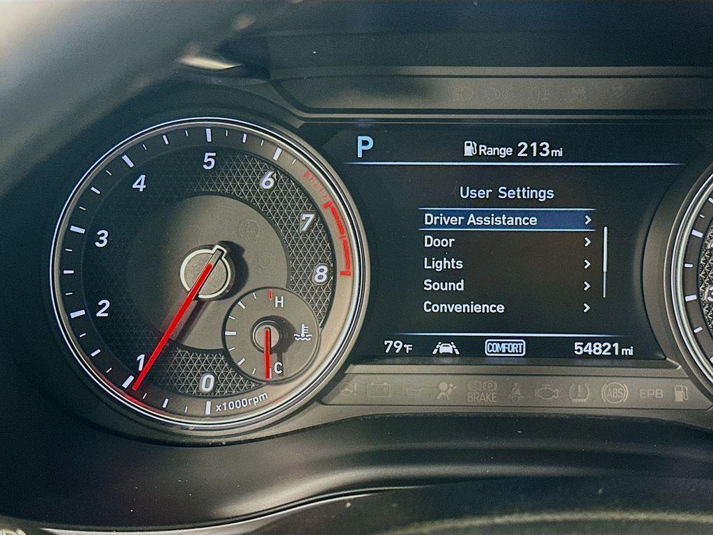 used 2021 Genesis G70 car, priced at $24,500