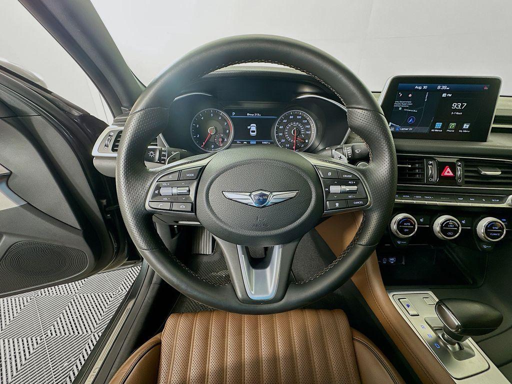 used 2021 Genesis G70 car, priced at $24,500